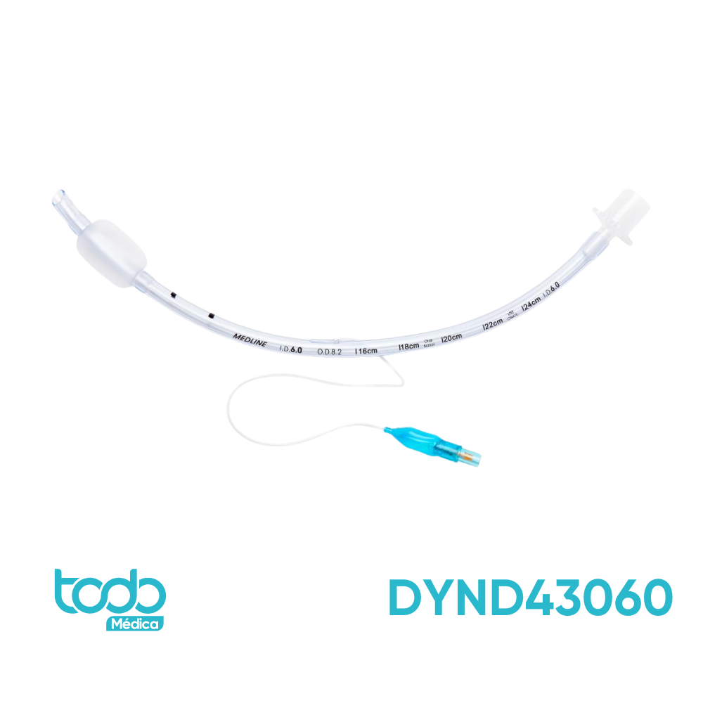 Tubo Endotraqueal de 6.0 mm con Balón