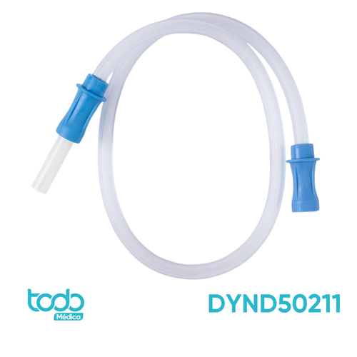 Tubo Conector de Succión Medline Estéril 3/16" x 50 cm – Caja 50 unidades