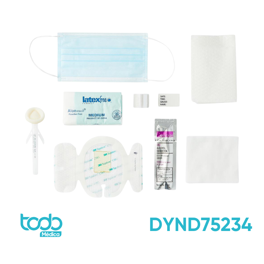 Kit de Vía Central con Tegaderm CHG – Seguridad Avanzada para el Manejo de Líneas Centrales