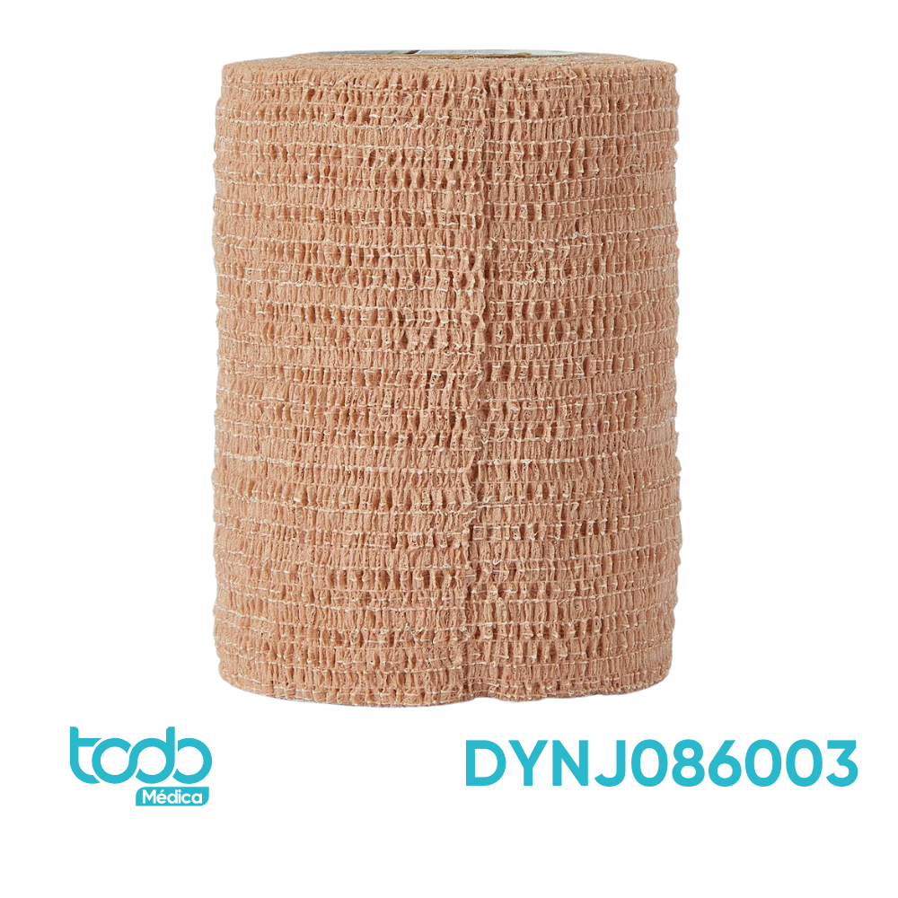 Venda Coban Autoadherente 3" x 4.5 m – Color Bronceado