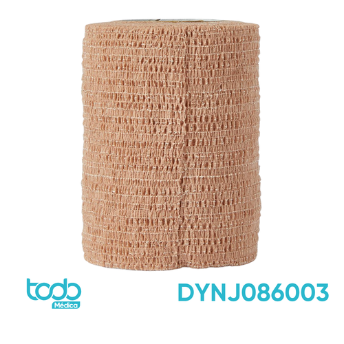 Venda Coban Autoadherente 3" x 4.5 m – Color Bronceado