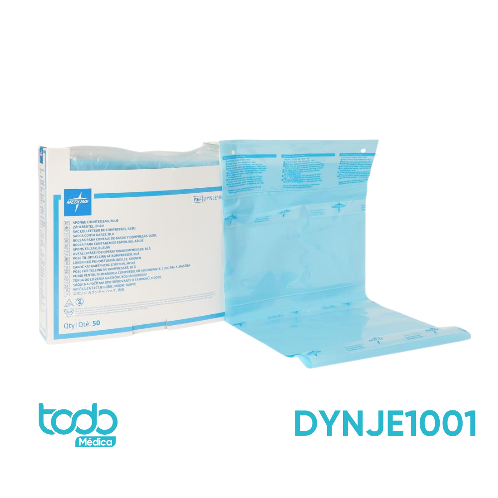 Bolsa para Conteo de Gasa -  (Caja con 50 unidades)