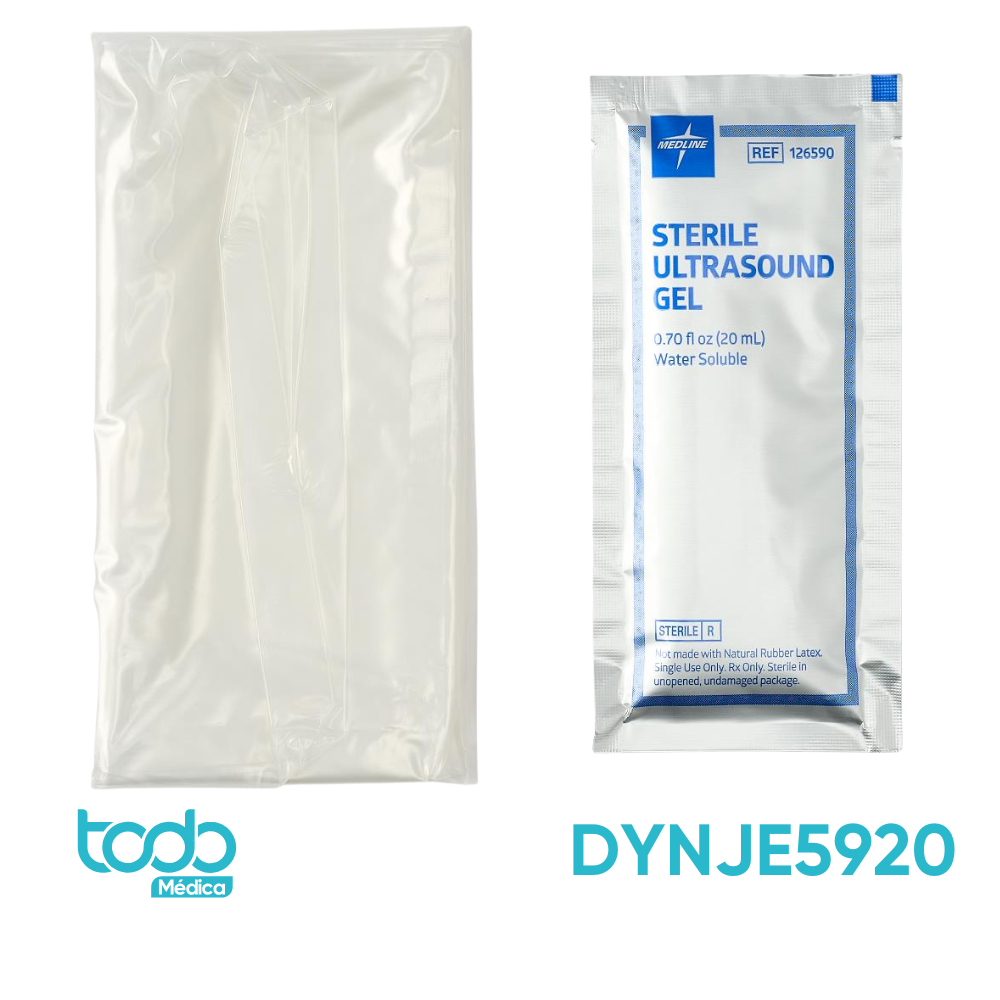 Kit Cobertor Estéril para Ultrasonido de 15x121cm – Precisión y Protección en Procedimientos Médicos