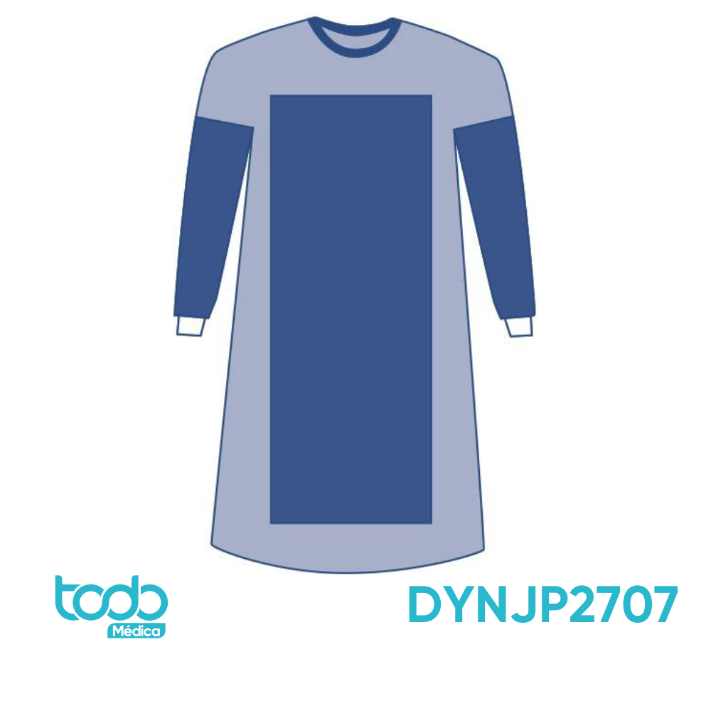 Bata Quirúrgica Aurora Nivel 4 – Polireforzada y Transpirable (Talla L)