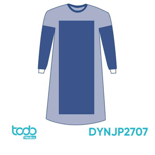 Bata Quirúrgica Aurora Nivel 4 – Polireforzada y Transpirable (Talla L)