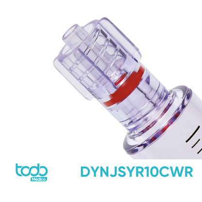 Jeringa para Control Angiográfico con Rotador – 10 ml – Luer Lock