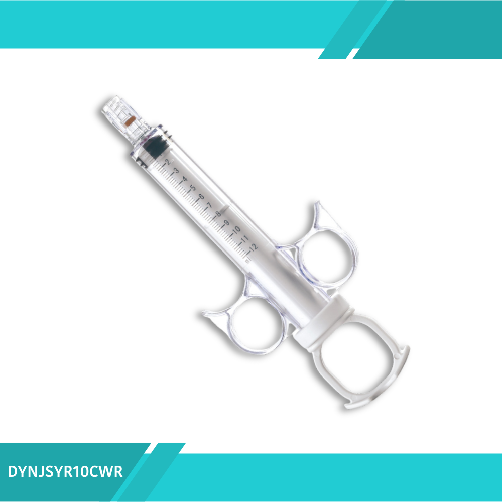 Jeringa para Control Angiográfico LL, con Rotador, de 10 ML
