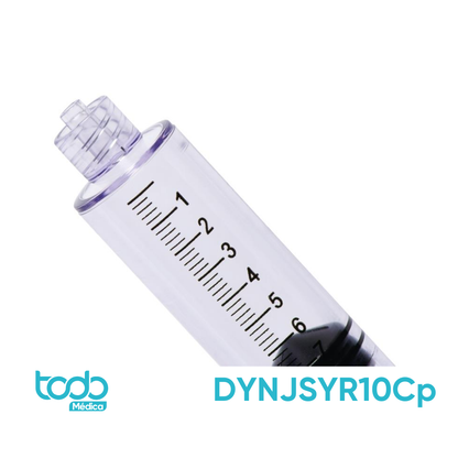 Jeringa Estándar de 10 ml con Punta Luer Lock – Control Pad | Medline (Ref. DYNJSYR10CP)