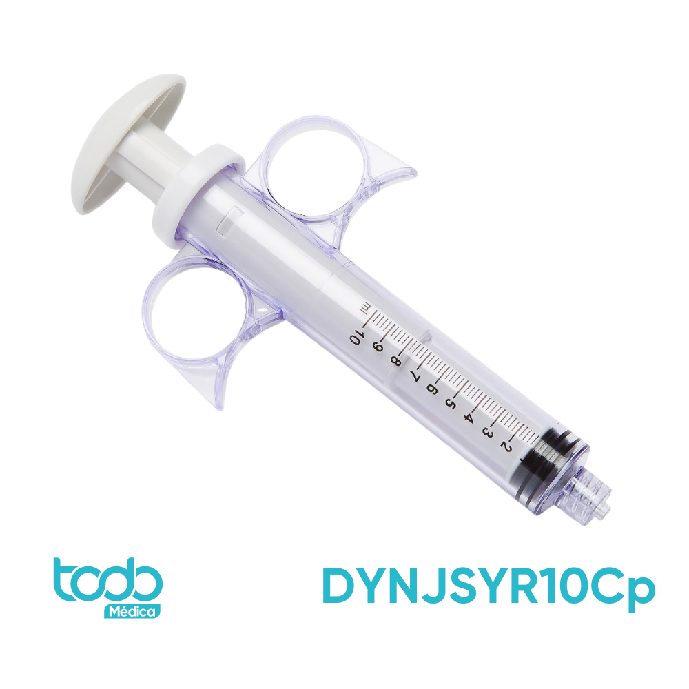 Jeringa Estándar de 10 ml con Punta Luer Lock – Control Pad | Medline (Ref. DYNJSYR10CP)