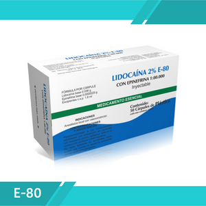 Lidocaína al 2% con Epinefrina