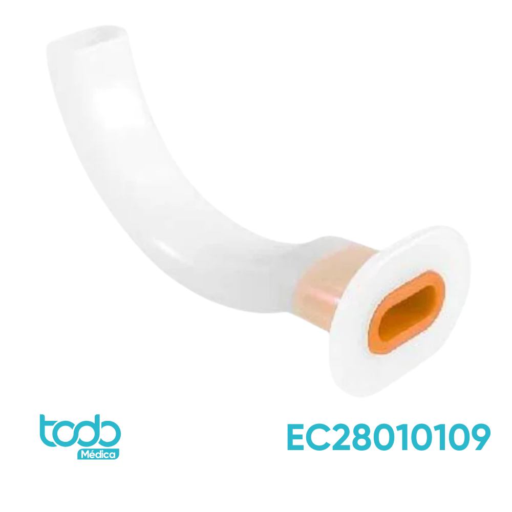 Cánula Orofaringea Guedel Estéril Ecan 120mm Naranja
