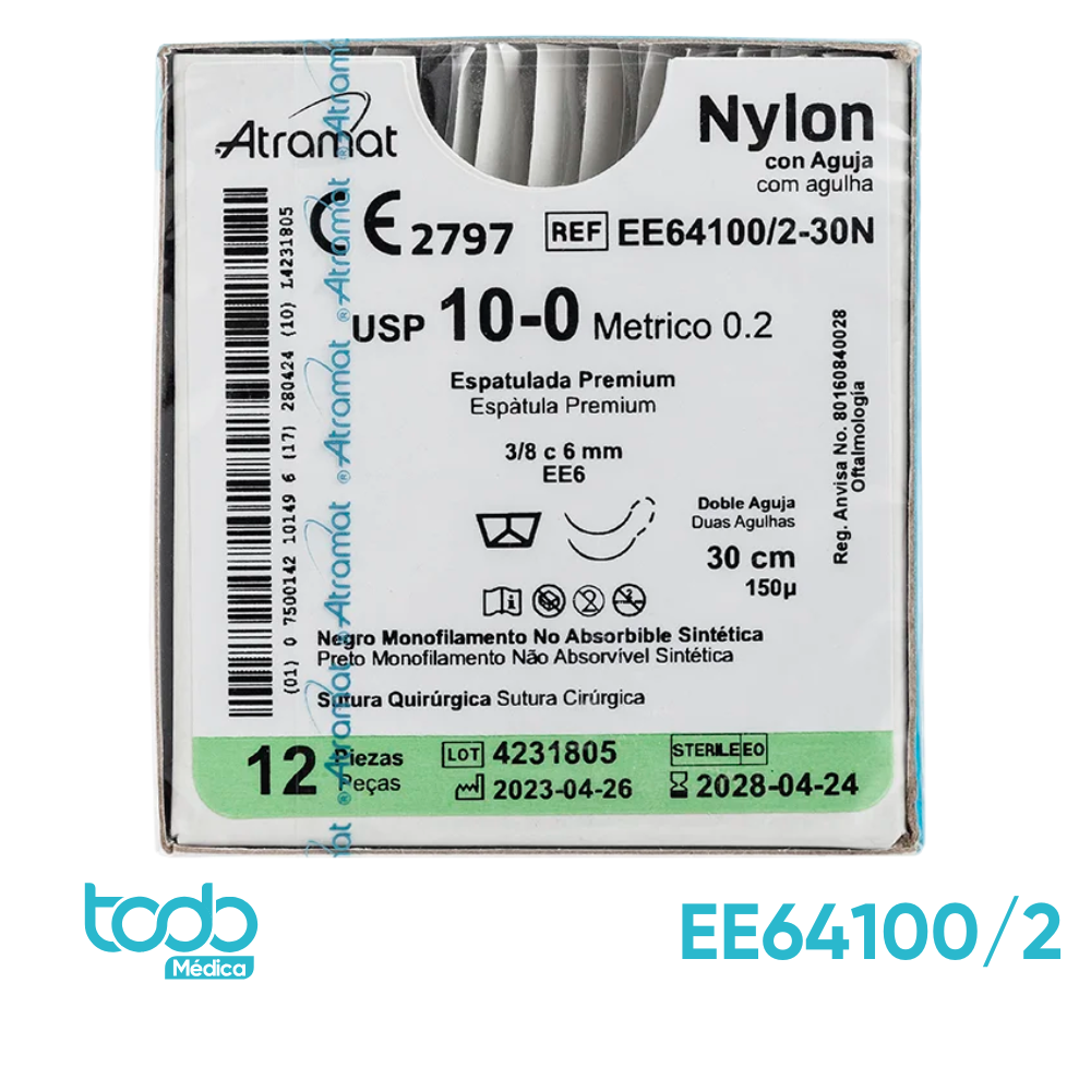 Sutura Nylon 10-0