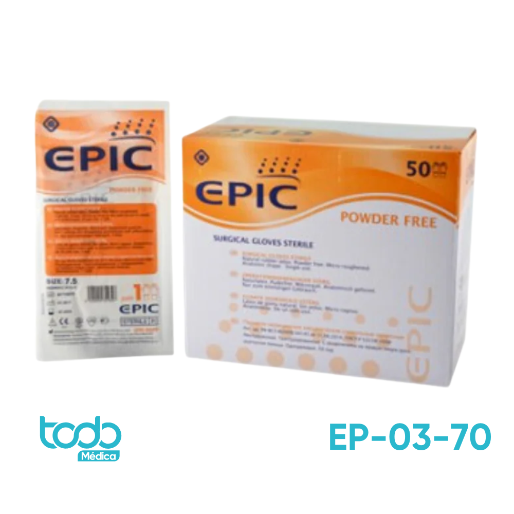 Guante Estéril de Látex Epic – Talla 7.0