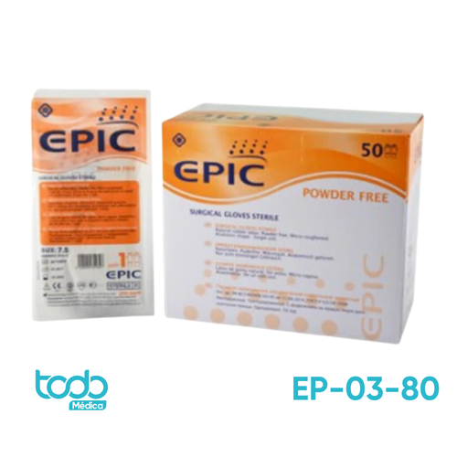 Guante Estéril de Látex Epic – Talla 8.0