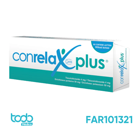 Conrelax Plus Gutis 4mg/50mg CJ50 Solución Bebida Oral
