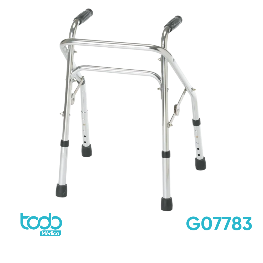 Andadera Plegable Ajustable para Jóvenes – Sin Rodines