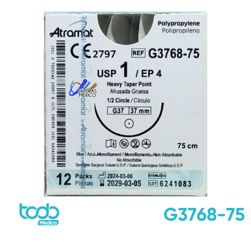 Sutura Polipropileno 1