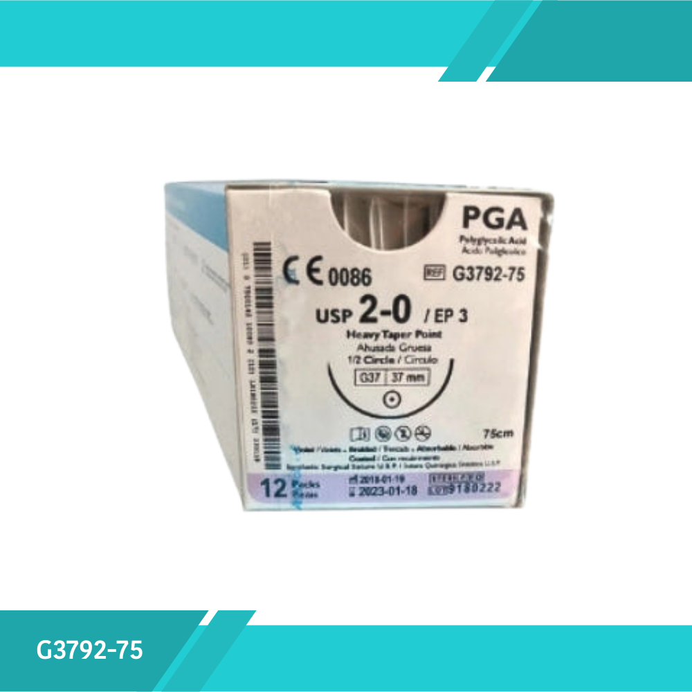 SUTURA APG 2-0 DE 37mm