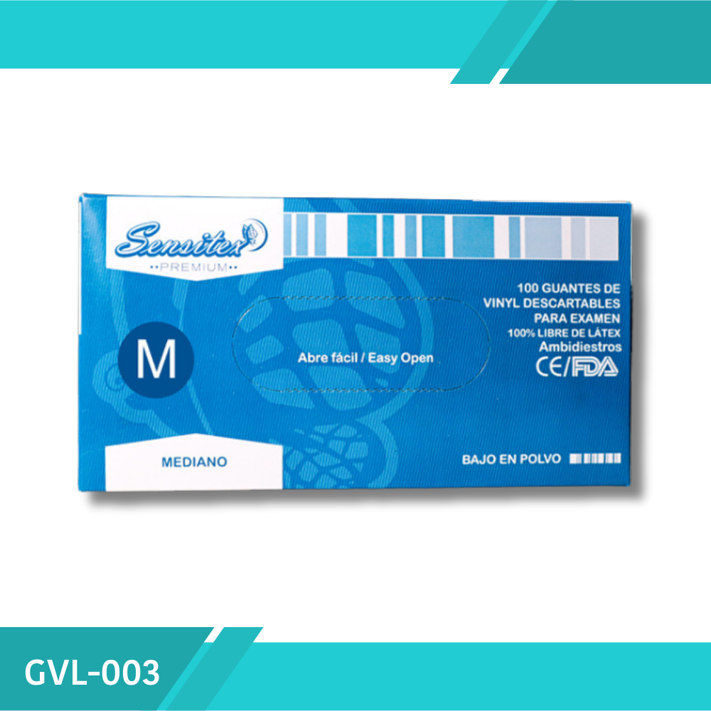 Guante de Vinilo Talla M
