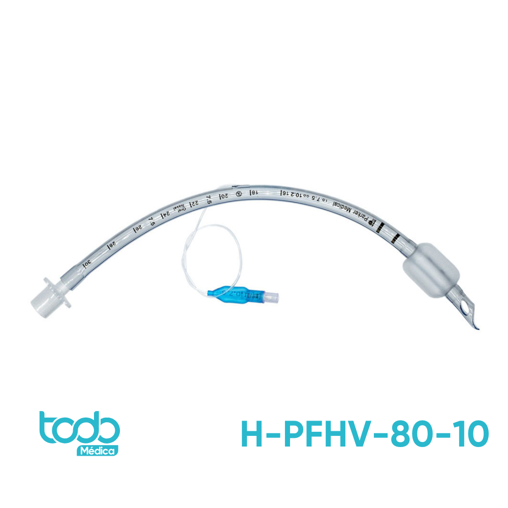 Tubo Endotraqueal Parker Flex-Tip Alto Volumen con Balón – 8.0 mm