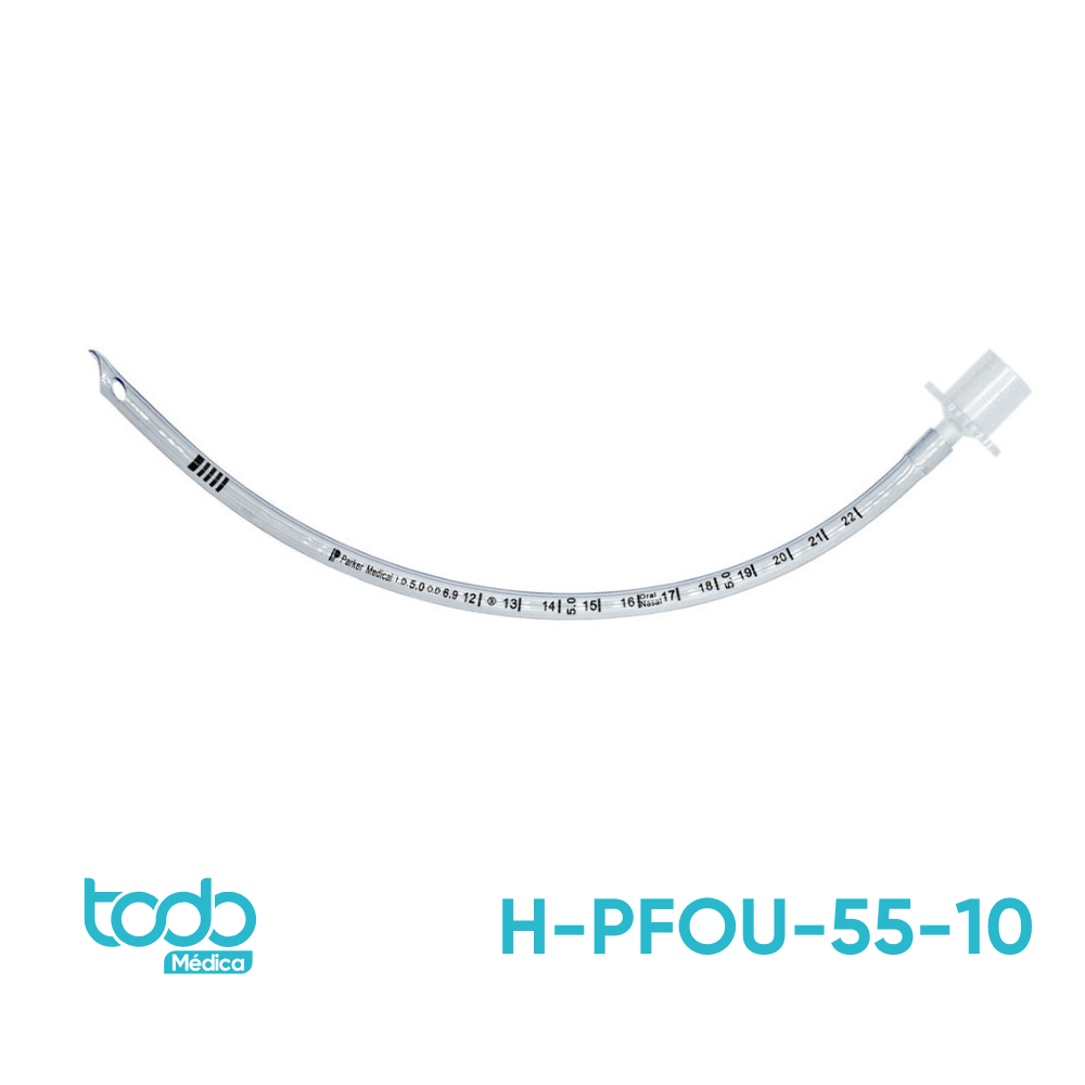 Tubo Endotraqueal Parker Flex-Tip Oral Preformado S/ Balón 5.5