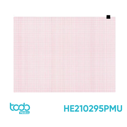 Papel ECG Easy Trace Edan SE-12 – 210x295mm (Pkt 150)