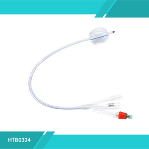 SONDA FOLEY DE SILICON CON 3VIAS DE 30CC 24FR