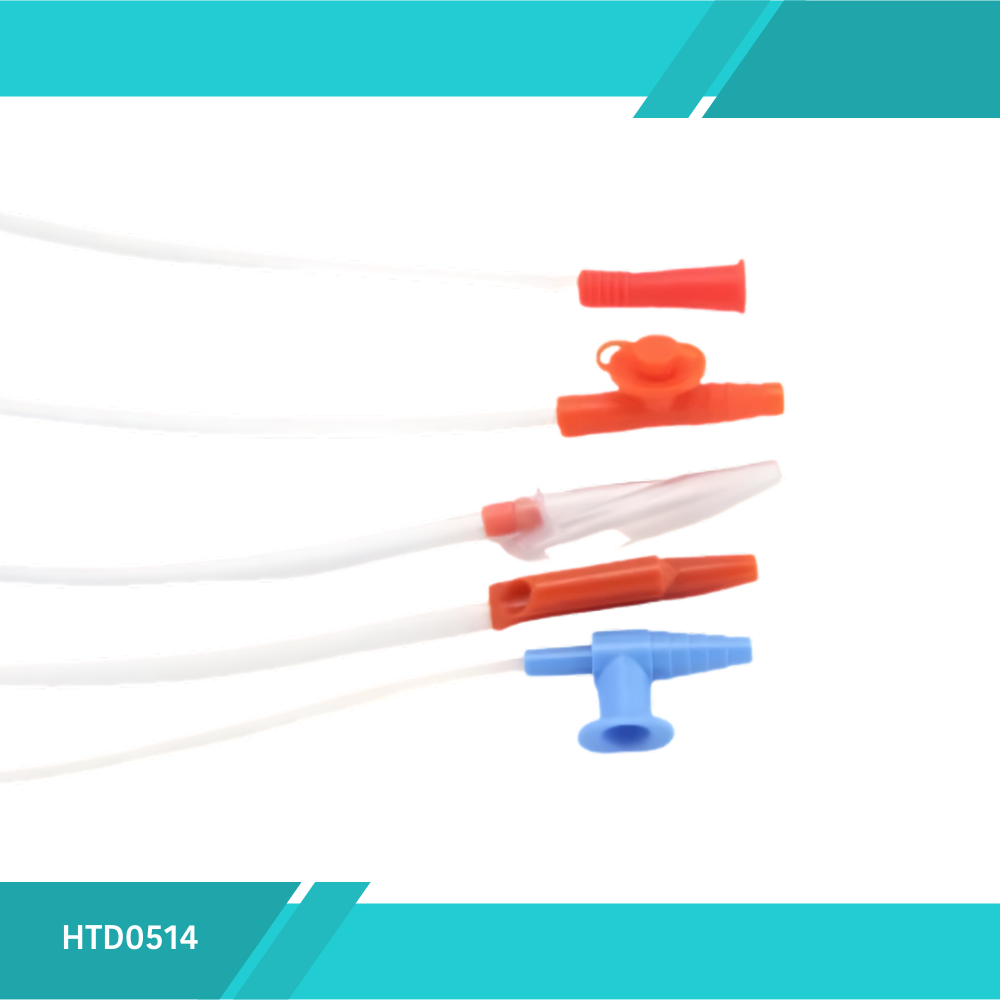 SONDA EN T DE PVC DE 14 FR