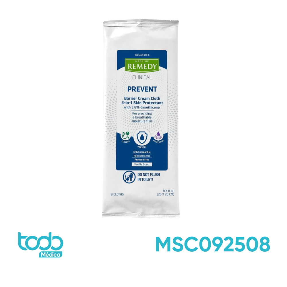 Toallas Húmedas Protectoras con Fragancia – Paquete con 8 Unidades