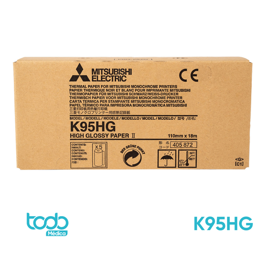 Papel para Ultrasonido Mitsubishi K95 CJ5