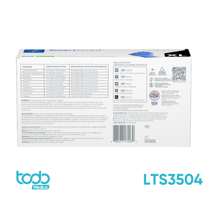 Guante de Examen SmartGuard® de Nitrilo sin Polvo – Talla XL