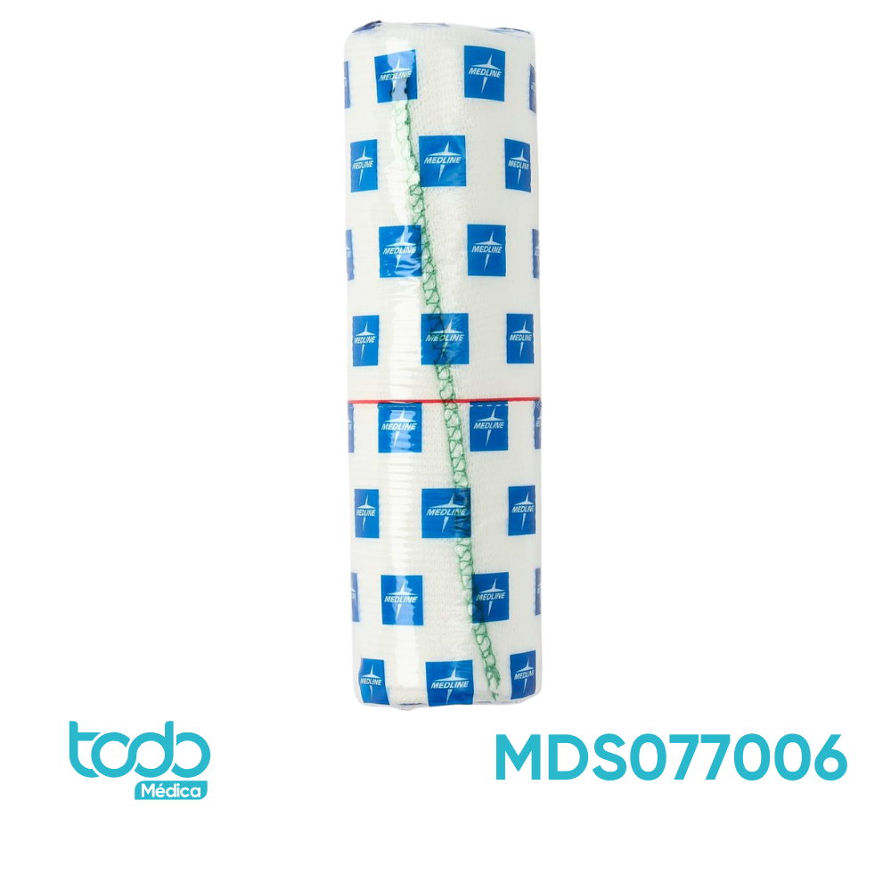 Venda Elástica Swift-Wrap 6" – Blanco – Alta Compresión