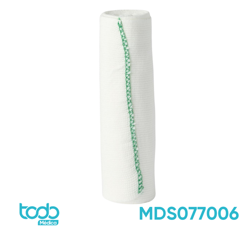 Venda Elástica Swift-Wrap 6" – Blanco – Alta Compresión