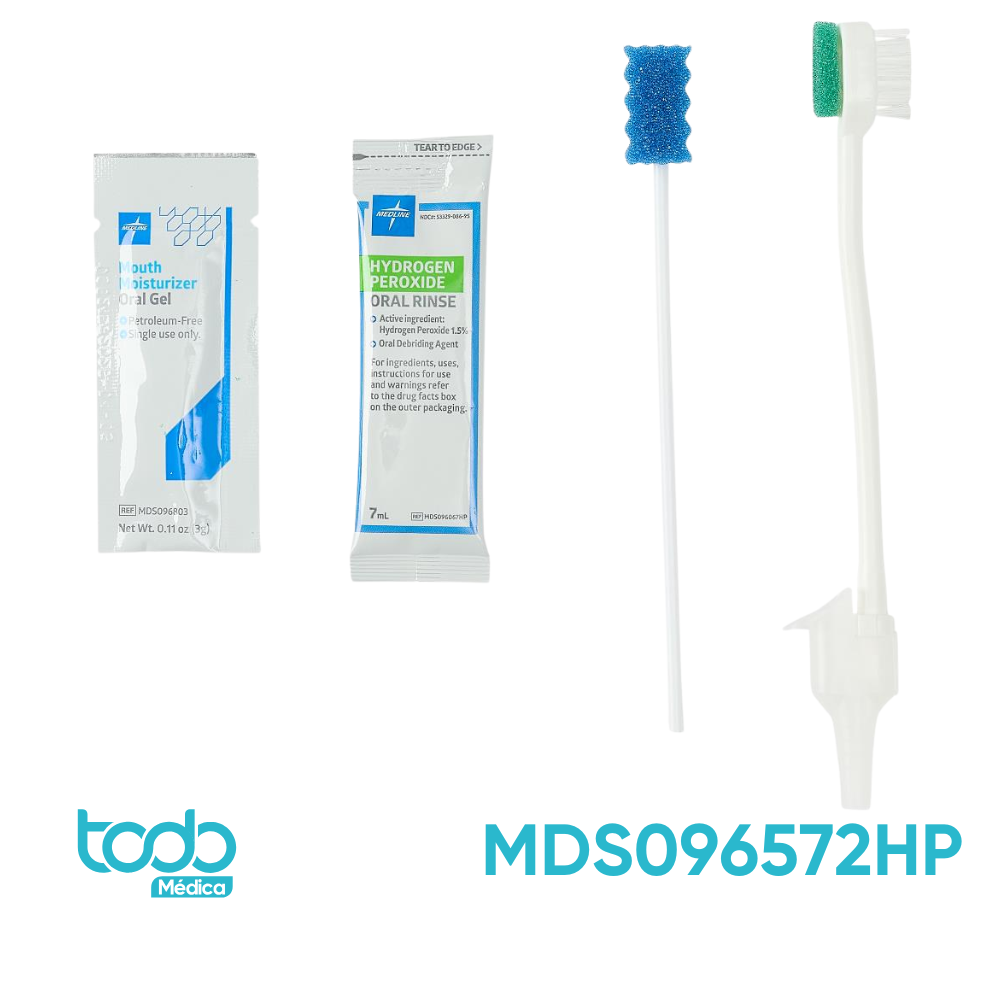 Kit de Limpieza Oral con Cepillo e Hidratante de Peróxido de Hidrógeno