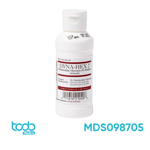 Jabón Quirúrgico con Clorhexidina al 2% – 118 ml