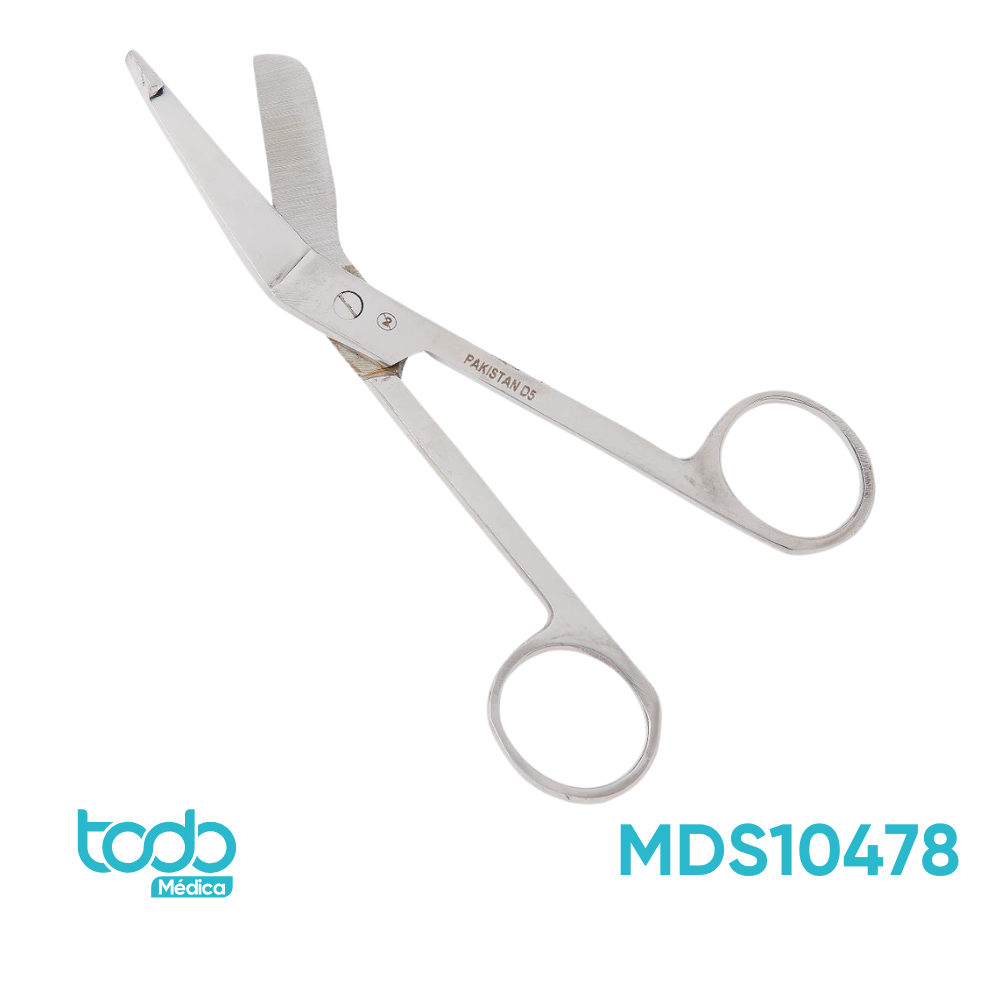 Tijera para Vendaje 5.5" – Acero Inoxidable – Desechable
