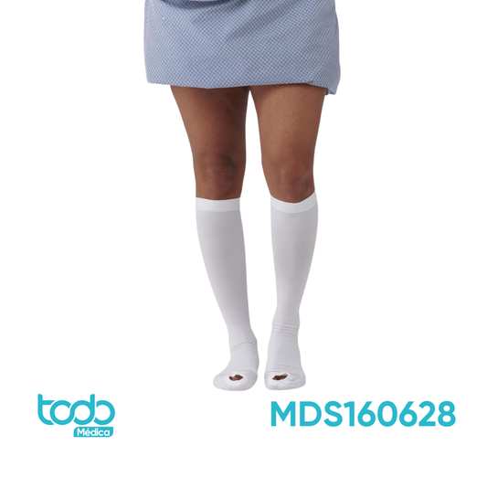 Media Antiembólica de Rodilla – Talla S, Largo