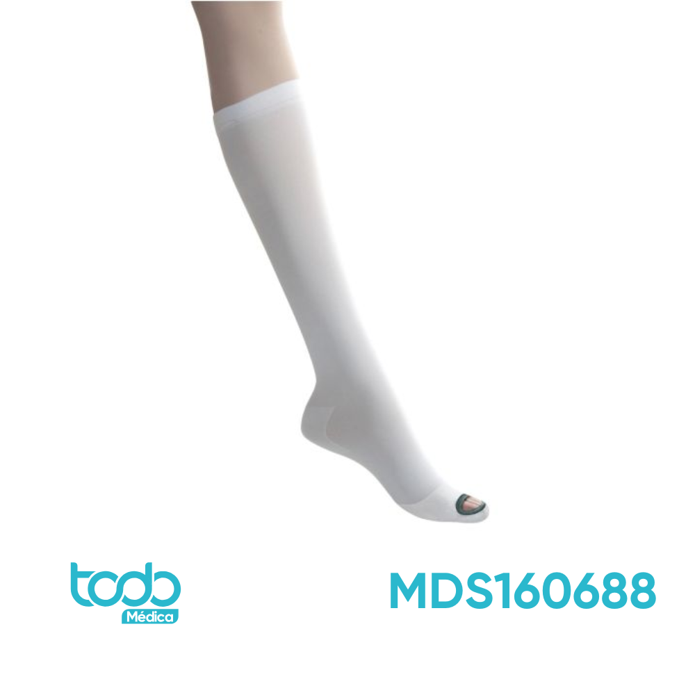 Media Antiembólica Medline Rodilla XL Larga CJ12