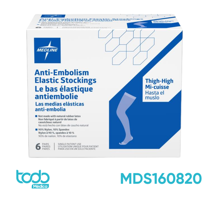 Media Antiembólica para Muslo S Corta