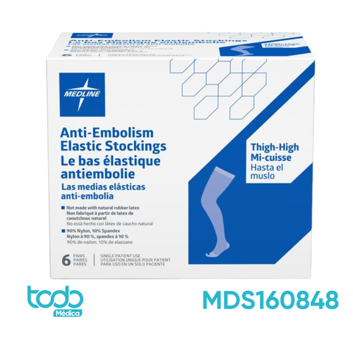 Media Antiembólica Larga para Muslo – Talla M