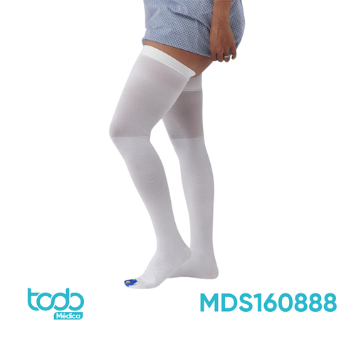 Media Antiembólica para Muslo – Talla XL (Larga)