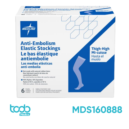 Media Antiembólica para Muslo – Talla XL (Larga)