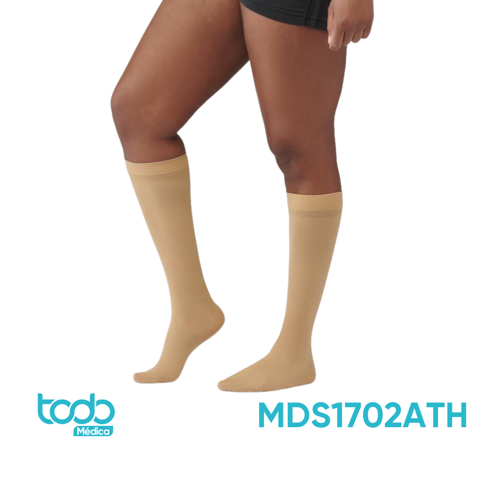 Media de Compresión Rodilla 20-30 mmHg Beige – Talla S