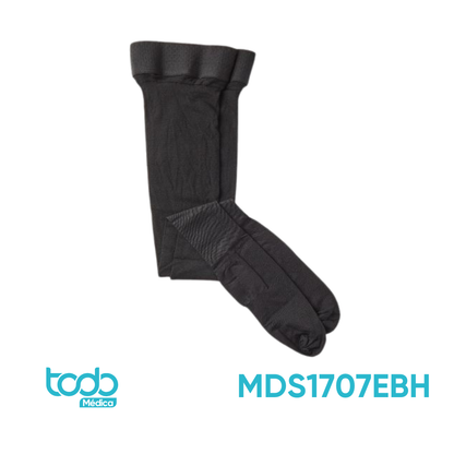 Media de Compresión 15-20 mmHg para Muslo – Color Negro – Talla E