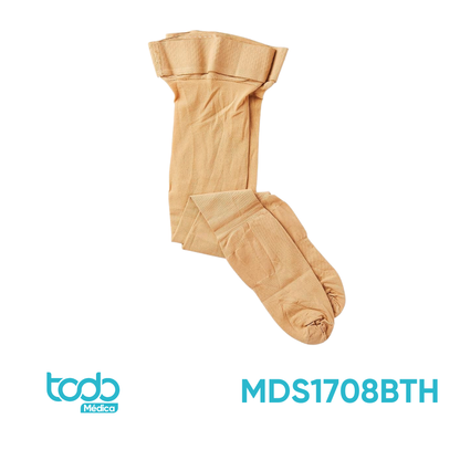 Media de Compresión 20-30 mmHg para Muslo – Color Beige – Talla B