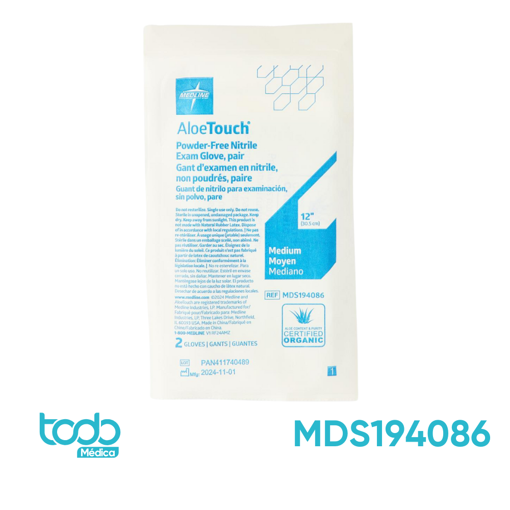 Guantes de Nitrilo AloeTouch – Talla L