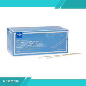 APLICADORES ESTERILES LARGOS 6"  CAJA DE 100