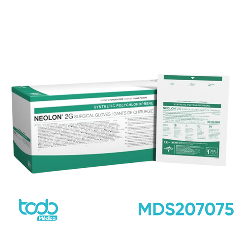 Guante Quirúrgico Neolon® 2G de Neopreno sin Polvo – Talla 7.5