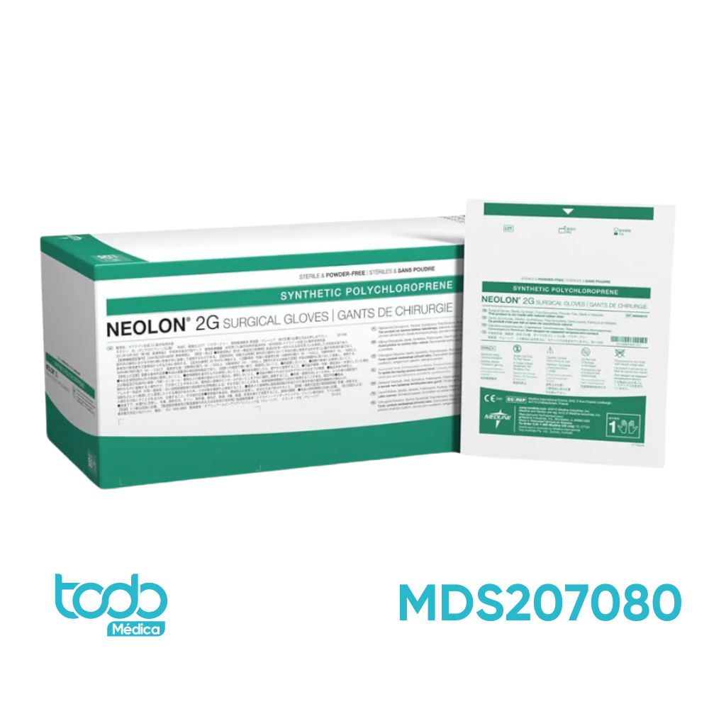 Guante Quirúrgico Estéril de Neopreno Neolon – Talla 8.0