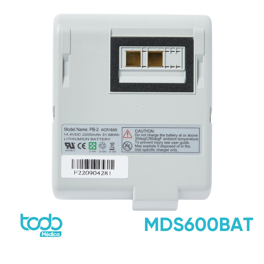 Batería Recargable para Bombas DVT Hemo Force